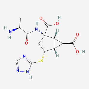 molecular formula C13H17N5O5S B1651637 LY2979165 CAS No. 1311385-35-9