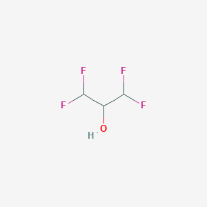 molecular formula C3H4F4O B1651684 1,1,3,3-Tetrafluoropropan-2-ol CAS No. 13237-90-6