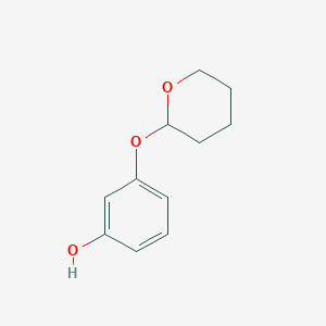 3-(tetrahydro-2H-pyran-2-yl)oxyphenol