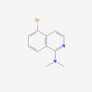 5-Bromo-N,N-dimethylisoquinolin-1-amine