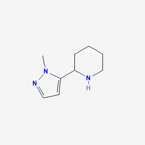 2-(1-methyl-1H-pyrazol-5-yl)piperidine