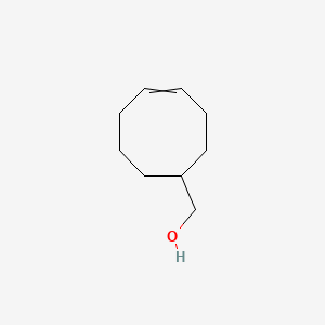 molecular formula C9H16O B1651756 Cyclooct-4-en-1-ylmethanol CAS No. 13366-81-9