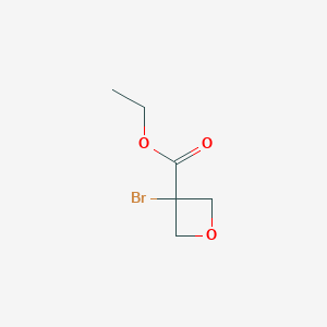 molecular formula C6H9BrO3 B1651870 Ethyl 3-bromooxetane-3-carboxylate CAS No. 1353777-56-6