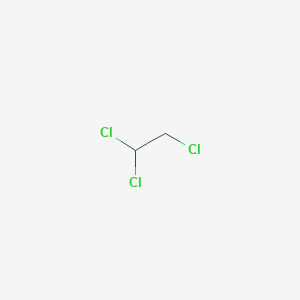 molecular formula C2H3Cl3<br>CHCl2CH2Cl<br>C2H3Cl3 B165190 1,1,2-Trichloroethane CAS No. 79-00-5