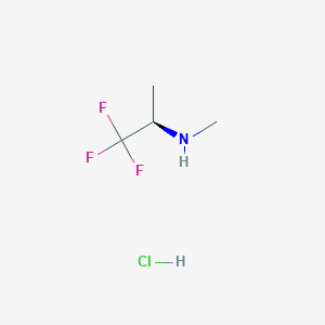 (R)-N-Methyl-1,1,1-trifluoro-2-propylamine hydrochloride