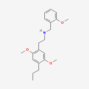 2-(4-Propyl-2,5-dimethoxyphenyl)-N-(2-methoxybenzyl)ethanamine