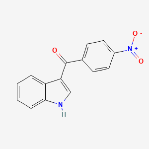 Methanone, 1H-indol-3-yl(4-nitrophenyl)-