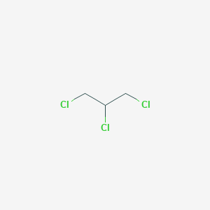 molecular formula C3H5Cl3<br>CH2ClCHClCH2Cl<br>C3H5Cl3 B165214 1,2,3-Trichloropropane CAS No. 96-18-4