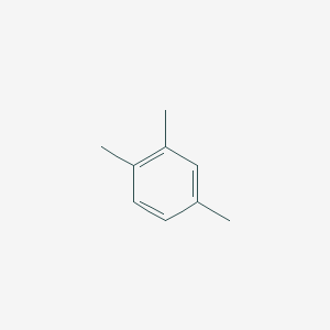 molecular formula C9H12 B165218 1,2,4-Trimethylbenzene CAS No. 95-63-6