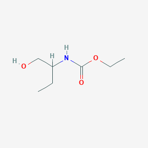 molecular formula C7H15NO3 B1652187 Ethyl 1-(hydroxymethyl)-propylcarbamate CAS No. 13973-23-4