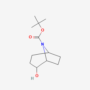 molecular formula C12H21NO3 B1652224 8-Boc-2-hydroxy-8-azabicyclo[3.2.1]octane CAS No. 1408075-82-0