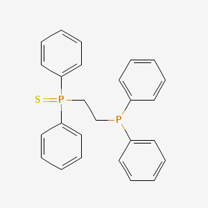 molecular formula C26H24P2S B1652234 Phosphine sulfide, [2-(diphenylphosphino)ethyl]diphenyl- CAS No. 141422-94-8