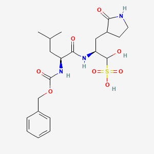 molecular formula C21H31N3O8S B1652252 Unii-O9H5KY11SV CAS No. 1417031-79-8