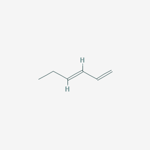 molecular formula C6H10 B165228 1,3-Hexadiene CAS No. 592-48-3