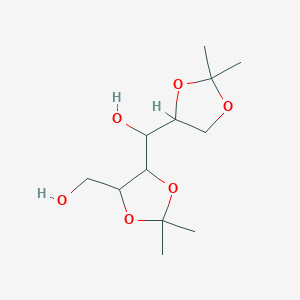 molecular formula C12H22O6 B016523 1,2:4,5-Di-O-isopropylidene-D-mannitol CAS No. 3969-61-7