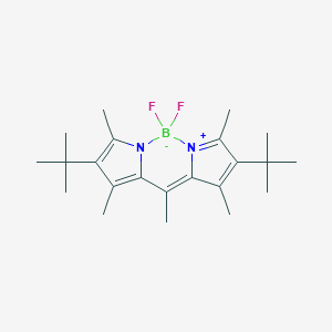 [[(4-tert-Butyl-3,5-dimethyl-1H-pyrrol-2-yl)(4-tert-butyl-3,5-dimethyl-2H-pyrrol-2-ylidene)methyl]methane](difluoroborane)