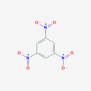 molecular formula C6H3N3O6 B165232 1,3,5-Trinitrobenzene CAS No. 99-35-4