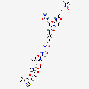 molecular formula C68H100N12O14S B1652417 Pelidotin CAS No. 1438849-92-3