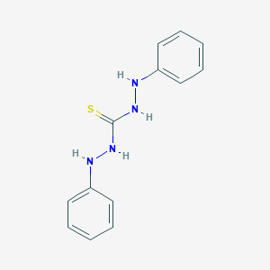 molecular formula C13H14N4S B165244 Diphenylthiocarbazide CAS No. 622-03-7