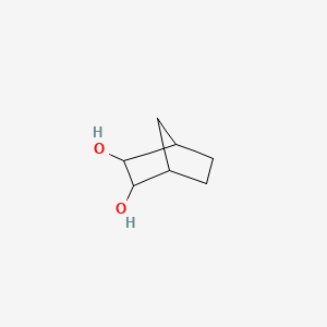 molecular formula C7H12O2 B1652468 Bicyclo[2.2.1]heptane-2,3-diol CAS No. 14440-78-9