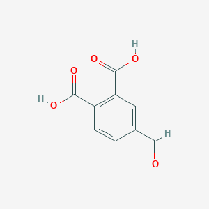 B1652500 1,2-Benzenedicarboxylic acid, 4-formyl- CAS No. 144876-16-4