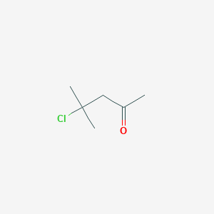 molecular formula C6H11ClO B1652520 4-Chloro-4-methylpentan-2-one CAS No. 14575-13-4