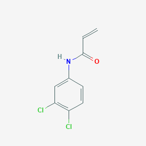 molecular formula C9H7Cl2NO B1652625 N-(3,4-Dichlorophenyl)prop-2-enamide CAS No. 15271-54-2