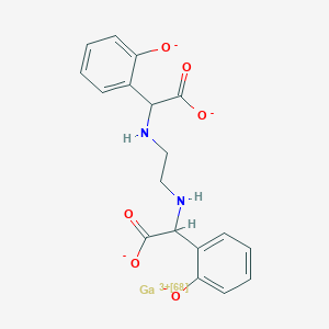 molecular formula C18H16GaN2O6- B165265 Ga-Ehpg CAS No. 132830-14-9