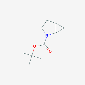 molecular formula C10H17NO2 B1652650 tert-butyl 2-azabicyclo[3.1.0]hexane-2-carboxylate CAS No. 154874-95-0