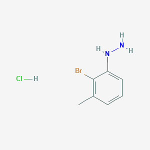 2-Bromo-3-methylphenylhydrazine hydrochloride