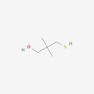 molecular formula C5H12OS B1652676 2,2-Dimethyl-3-sulfanylpropan-1-ol CAS No. 15718-66-8