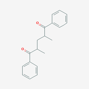 molecular formula C19H20O2 B1652692 2,4-Dimethyl-1,5-diphenylpentane-1,5-dione CAS No. 1585-03-1