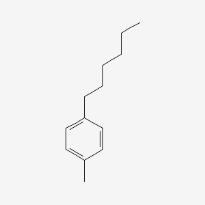 molecular formula C13H20 B1652712 1-Hexyl-4-methylbenzene CAS No. 1595-01-3
