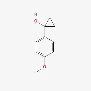 molecular formula C10H12O2 B1652722 1-(4-methoxyphenyl)cyclopropanol CAS No. 15973-65-6