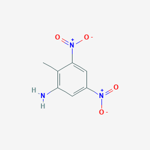 molecular formula C7H7N3O4 B165273 2-Amino-4,6-dinitrotoluene CAS No. 35572-78-2