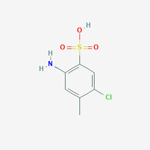 2-Amino-5-chloro-4-methylbenzenesulfonic acid