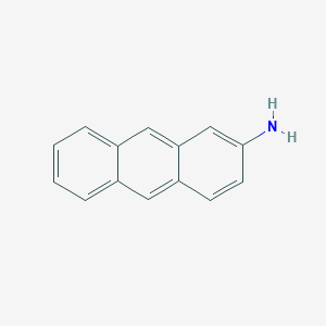 molecular formula C14H11N B165279 2-Aminoanthracene CAS No. 613-13-8