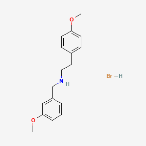 N-(3-methoxybenzyl)-2-(4-methoxyphenyl)ethanamine hydrobromide