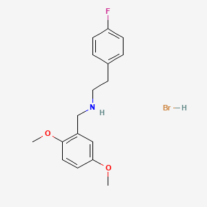 N-(2,5-Dimethoxybenzyl)-2-(4-fluorophenyl)ethanamine hydrobromide