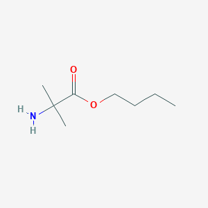 molecular formula C8H17NO2 B1652894 butyl 2-amino-2-methylpropanoate CAS No. 16252-91-8