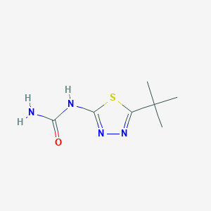 molecular formula C7H12N4OS B1652898 Buthidazole urea CAS No. 16279-27-9