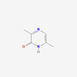 molecular formula C6H8N2O B1652903 2-Hydroxy-3,6-dimethylpyrazine CAS No. 16289-18-2
