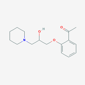2'-(2-Hydroxy-3-piperidinopropoxy)acetophenone