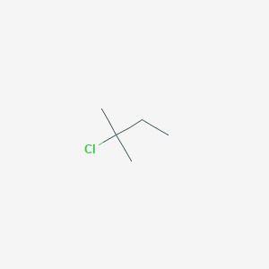 molecular formula C5H11Cl B165293 2-Chloro-2-methylbutane CAS No. 594-36-5