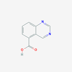 molecular formula C9H6N2O2 B1652930 Quinazoline-5-carboxylic acid CAS No. 1638759-71-3