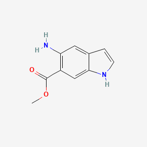 methyl 5-amino-1H-indole-6-carboxylate