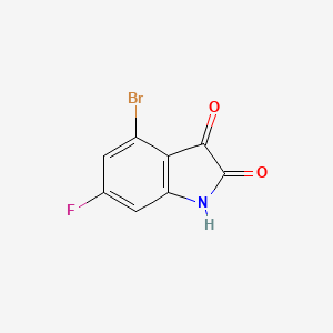 4-Bromo-6-fluoroindoline-2,3-dione