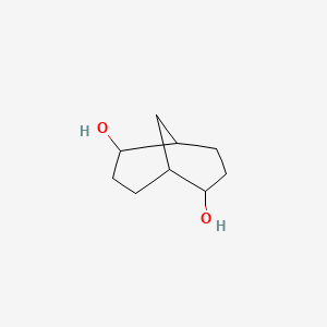 molecular formula C9H16O2 B1652951 Bicyclo[3.3.1]nonane-2,6-diol CAS No. 16473-12-4