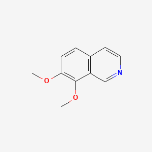 molecular formula C11H11NO2 B1652956 7,8-Dimethoxyisoquinoline CAS No. 16503-95-0