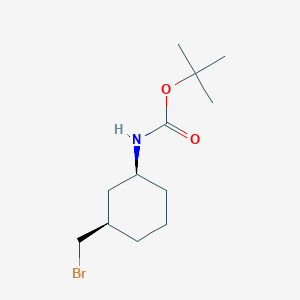 t-Butyl [cis-3-(bromomethyl)cyclohexyl]carbamate